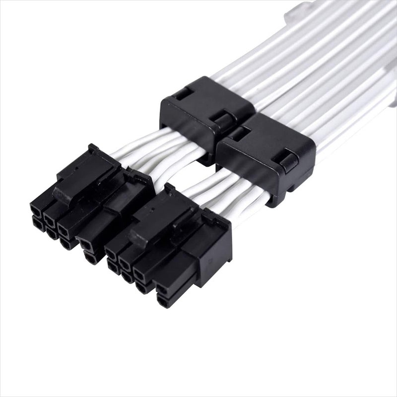 LIAN LI Strimer Plus V2 8 Pin (PW8-PV2) - Addressable RGB VGA Power Cable-(No Controller Included) - for Dual 8 PIN GPU Connector - Image 4