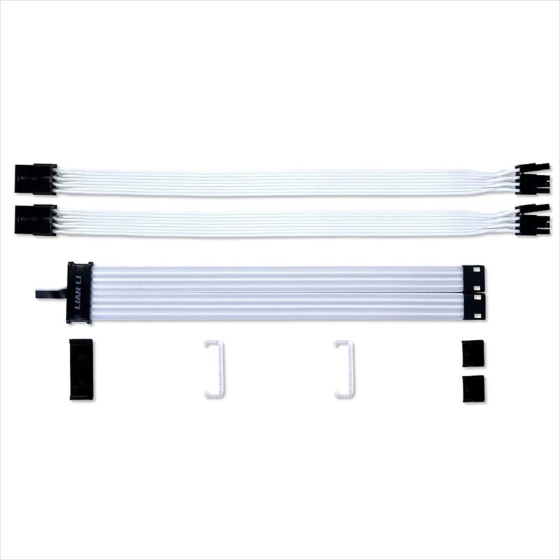 LIAN LI Strimer Plus V2 8 Pin (PW8-PV2) - Addressable RGB VGA Power Cable-(No Controller Included) - for Dual 8 PIN GPU Connector - Image 5