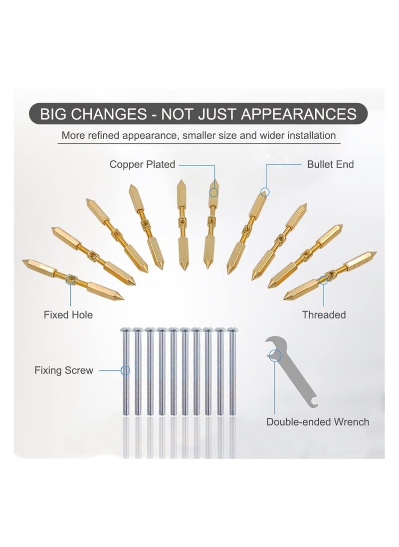 Excefore - Cassette Restorer Screws Support Rod Kit 86 Type Cassette Repairer Switch Socket Cassette Screws Support Rod Wall Mount Switch Box Repair Electrical Accessories Tool - Image 1