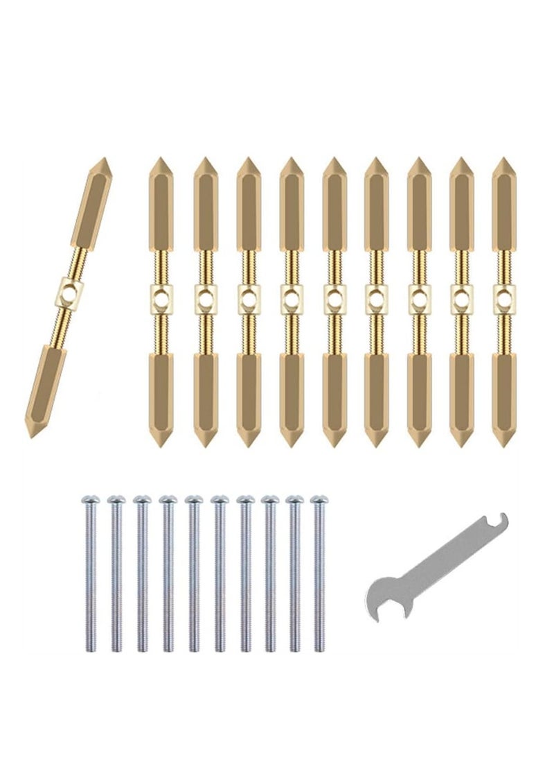 Excefore - Cassette Restorer Screws Support Rod Kit 86 Type Cassette Repairer Switch Socket Cassette Screws Support Rod Wall Mount Switch Box Repair Electrical Accessories Tool - Image 1