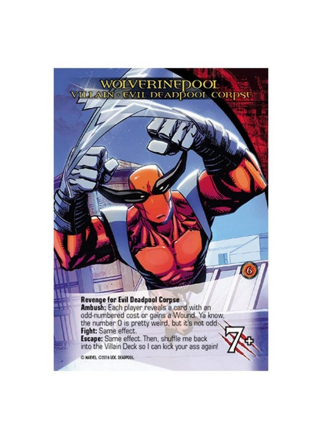 Upper Deck Legendary A Marvel Deck Building Deadpool Expansion Board Game - Image 4