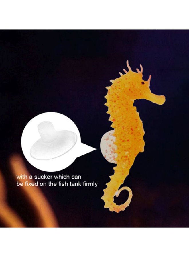 NIBEMINENT 3-Piece Artificial Decorative Seahorse Set Multicolour - Image 3