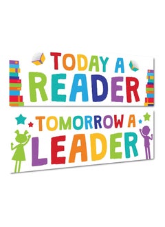 Generic " Classroom Decorations - Reading Banner and Poster for Teachers - Bulletin Board and Wall Decor for Pre School, Elementary and Middle School PRINTED BY UP TO DATE EGYPT 01222143812  - Image 1