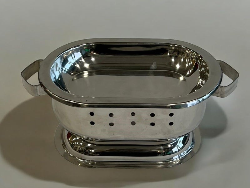 PAUL SONS PAUL SONS Hospitality Stainless Steel Heavy Quality Snack Warmer Serving Dishes Oval Design 10x 5Pack of 1Pc  - Image 4