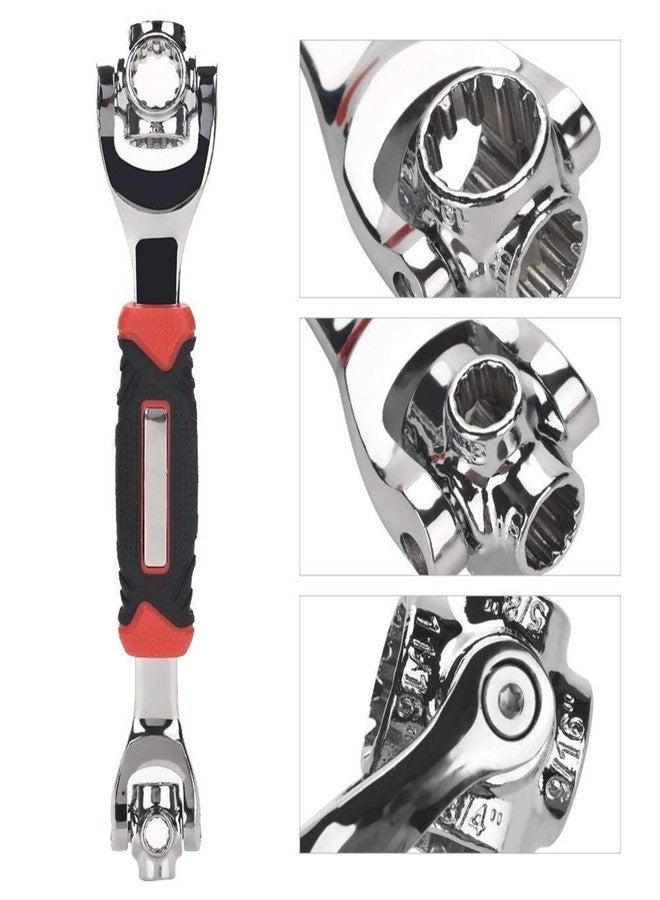 Exxelo ( 𝗦𝗽𝗲𝗰𝗶𝗮𝗹 𝟭𝟮 𝗬𝗲𝗮𝗿𝘀 𝗪𝗮𝗿𝗿𝗮𝗻𝘁𝘆 Versatile Socket Wrench – Precision Tool for Effortless Fastening and Unfastening in Automotive and Home Repairs - Image 1