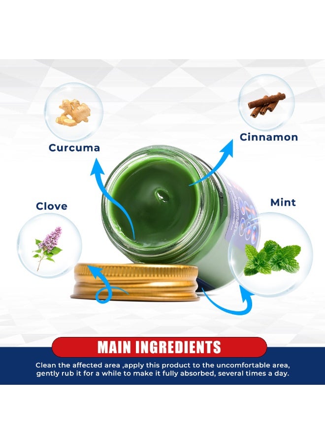 سوميفون عبوة من كريم سوميfun لركبة بمقدار 50 جرام - يخفف من ألم المفاصل، والروماتيزم، وآلام العضلات، والتمزقات والكدمات، وكريم مغذي وقوي للبالغين وكبار السن. - Image 2