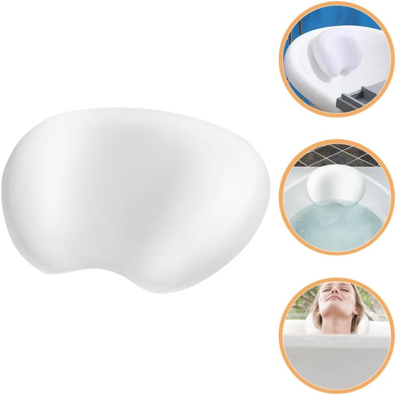 Luxury Bath Pillow for Tub, Non-Slip Suction Cup Bathtub Headrest Pillow with Soft 3D Foam, Comfortable Soaking and Fatigue Relief for Home Spa and Relaxation - Image 5