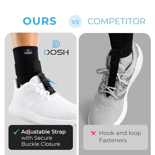 Dosh Neoprene Afo Foot Drop Brace-Drop Foot Brace For Walking-Use As A Left Or Right Afo Brace-Ankle Foot Orthosis Support Brace For Men&Women-Drop Foot Braces Are Used For Stroke, Ms, & Much MoreÂ… - Image 3