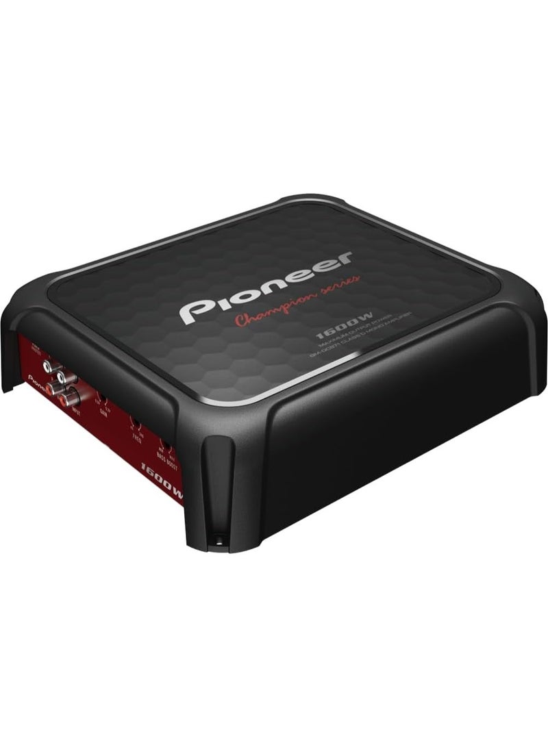 Pioneer GM-DC871 Class-D Mono Car Audio Amplifier – 1600W Peak / 500W RMS @ 2Ω