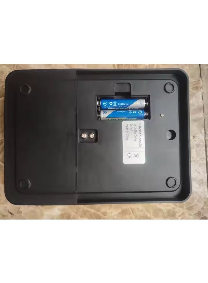 Earss Digital Kitchen Scale | 1g upto 5kg – High-Precision Food Weighing Scale with Digital Display – Portable Electronic Scale for Cooking, Baking & Healthy Mindful Eating - Image 5