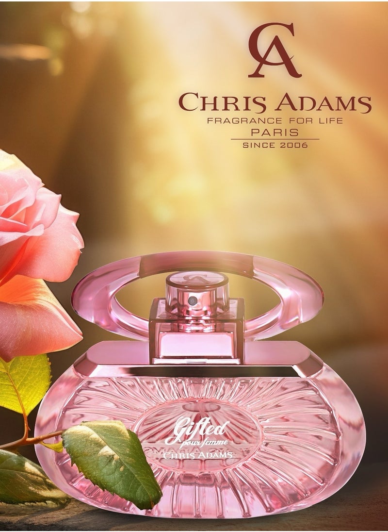 Chris Adams Gifted Pour Femme Eau De Parfum 100 ML For Women  - Image 5