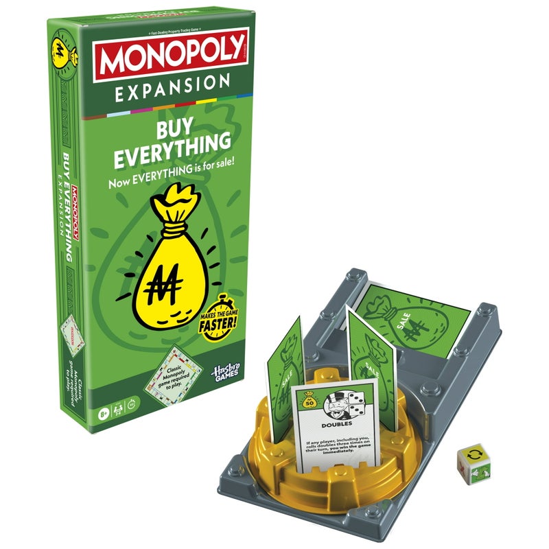 Monopoly Buy Everything Expansion Board Game - Image 2