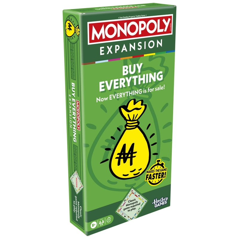 Monopoly Buy Everything Expansion Board Game - Image 1