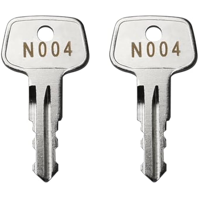 rayihni N004 Thule Key Replacement for Roof Racks,Thule Series Frame Keys,Carriers,Crossbars.Replacement Keys for Yakima and Thule Ski, Roof,Cargo Box, Carrier Racks and Crossbars[2 Pack] - Image 2