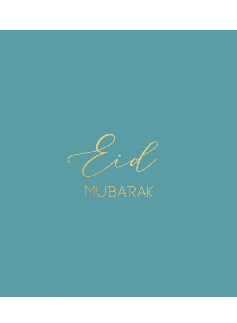 Peacock Supplies Luxury Foiled Greeting Card Eid Mubarak - Image 2