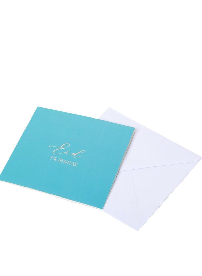 Peacock Supplies Luxury Foiled Greeting Card Eid Mubarak - Image 4