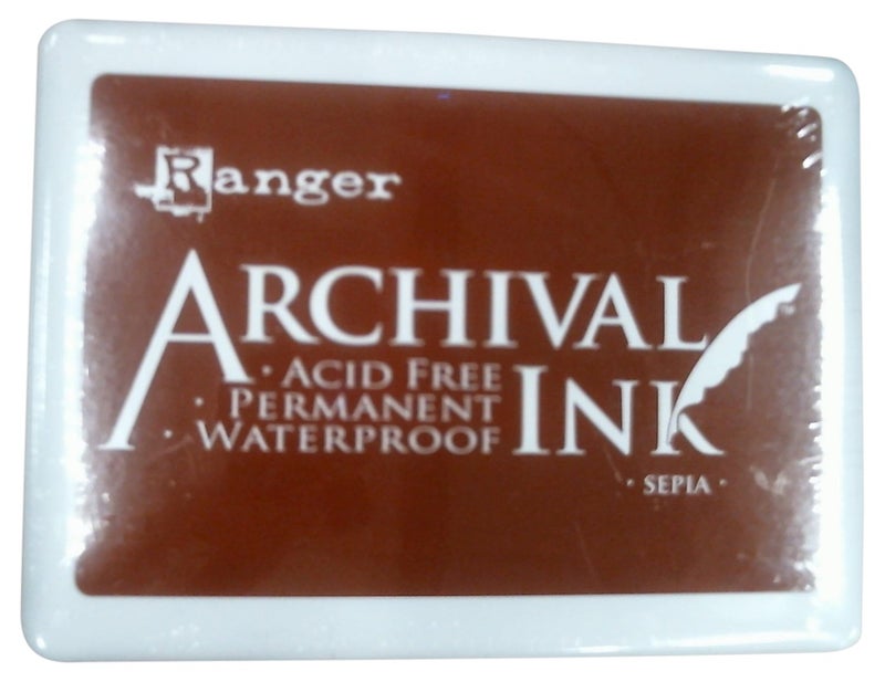 Ranger Archival Ink Jumbo Ink Pad 3 Sepia