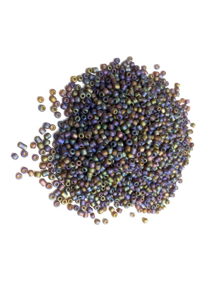 نيبمينينت مجموعة خرز دائري من الزجاج مكون 5000 قطعة. 0.2سم - Image 1