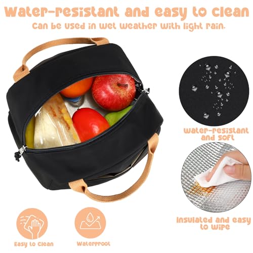 Bluboon Lunch Box for Women Men Cute Lunch Bag Reusable Insulated Lunch Bags Large Capacity Lunchbox Cooler for Work Picnic or Travel - Image 3