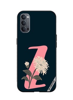 VR CREATIVE Protective Case Cover For Oppo Reno4 Pro 5G Alphabet Z Design Multicolour  - Image 1
