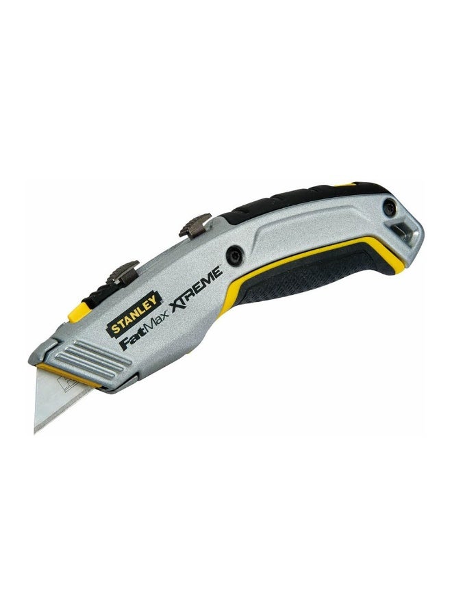 Stanley 10-789 6-7/8" Iron Twin Blade Retractable Knife  - Image 1
