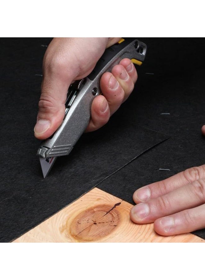 Stanley 10-789 6-7/8" Iron Twin Blade Retractable Knife  - Image 4