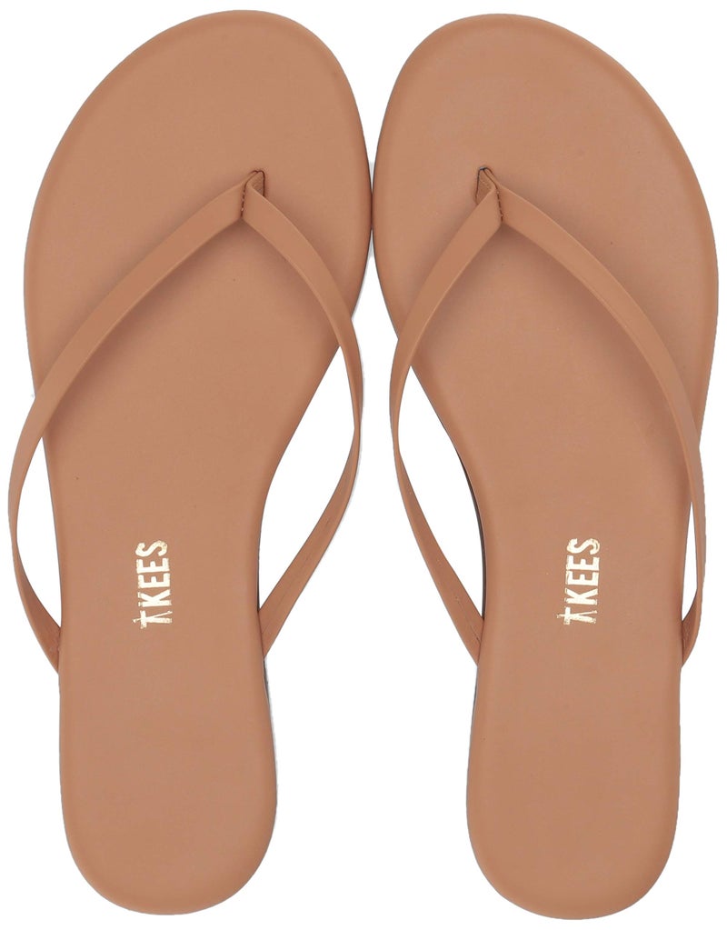 TKEESÂ® Foundation Matte Sandals for Women â€“ Cowhide Leather Upper â€“ Cushioned Footbed â€“ Rubber Outsole Matte Sunbliss 9 B - Medium