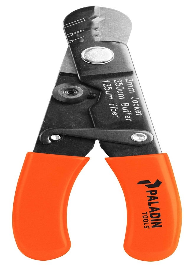 TEMPO Paladin Tools PA1162 3-Level Mini Fiber Optic Stripper | PA1162 Adjustable Fiber Stripper & Cutter | 2.0-3.0mm Fiber Optic C Cables - Image 1