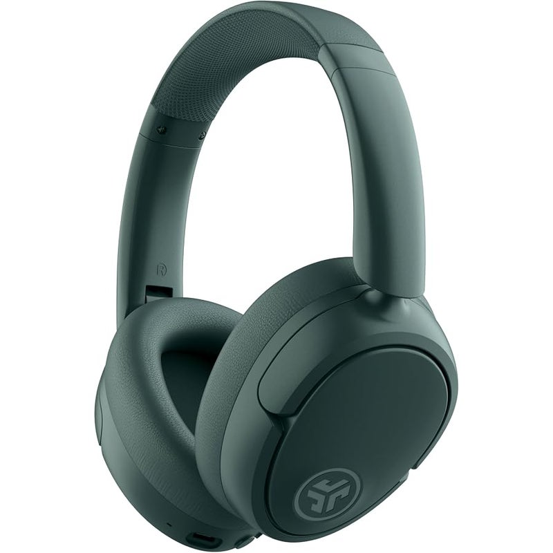 Jlab JBuds LUX ANC Active Noise Cancelling Headphones - Wireless Over Ear Headphones with Microphone, 70+ H Playtime Foldable Bluetooth Earphones with Multipoint & Customisable Sound, Sage - Image 1