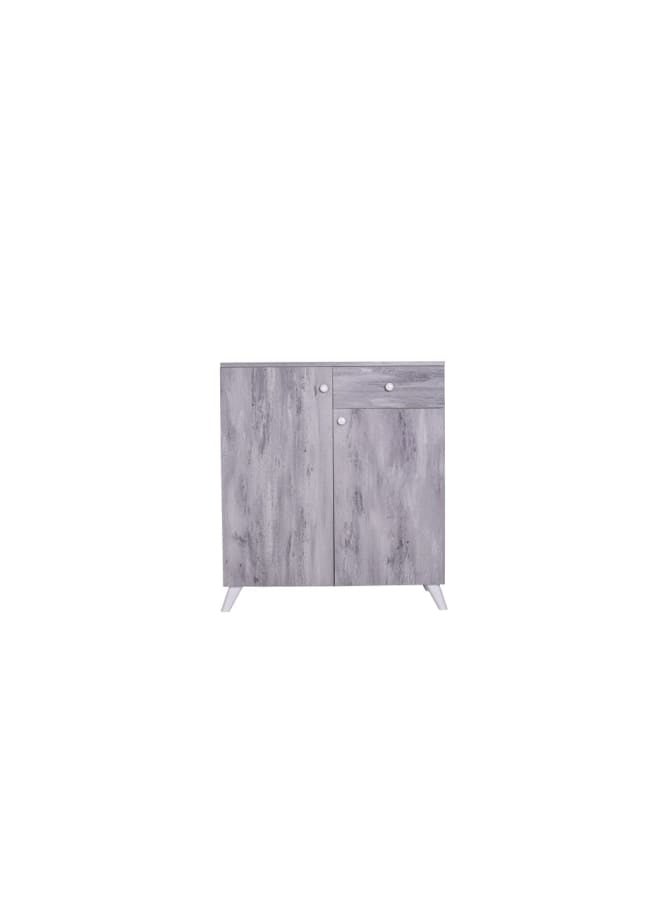 Zahra Furniture Madrid Shoe Cabinet Grey 92*37*104 Wood