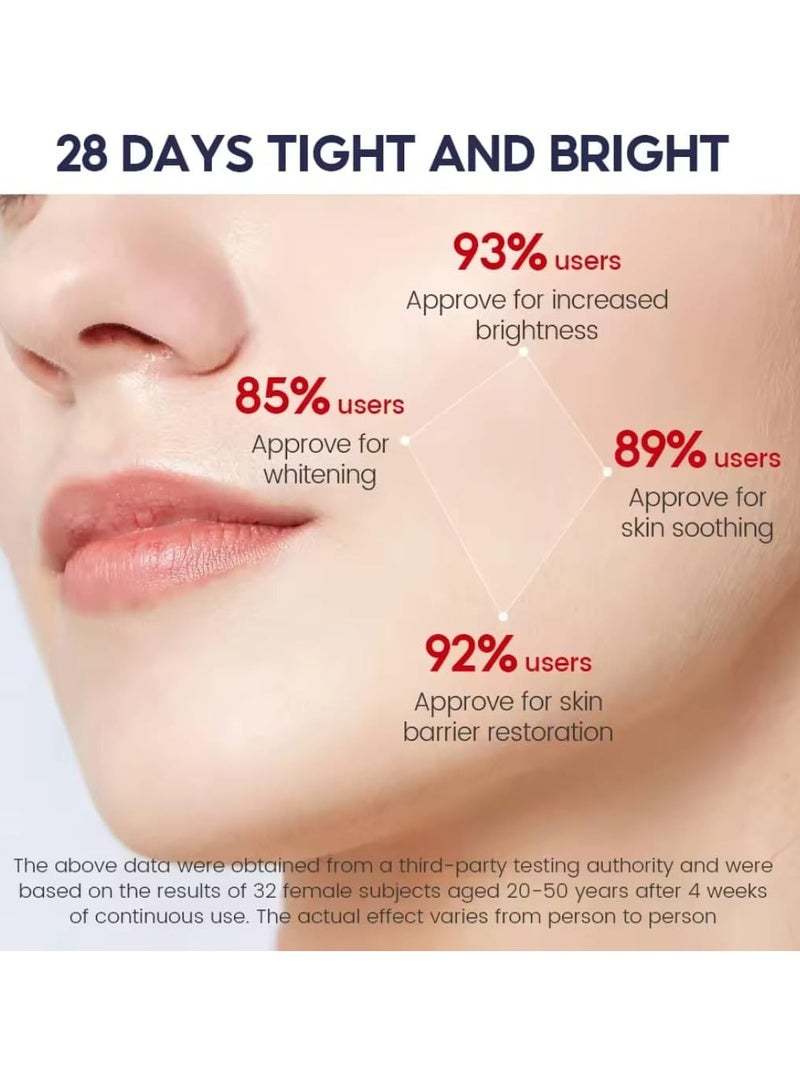 Vibrant Glamour 80g 2% Niacinamide Moisturizer Serum with 5X Ceramide & Tranexamic Acid Niacinamide Face Moisturizer for Hydrating Moisturizing Fade Dark Spots & Discoloration with Vitamin C Vitamin E for Men & Women - Image 4