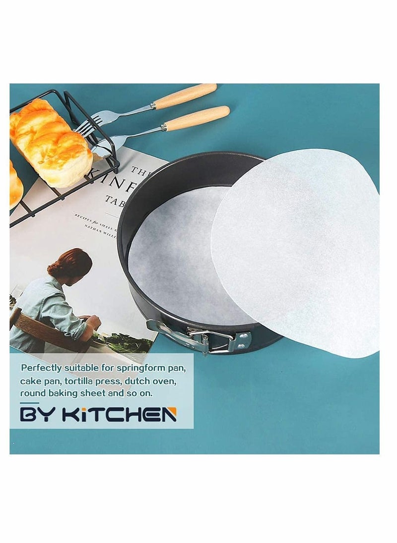 NIBEMINENT 200 Pcs Rounds Parchment Paper, Available for Baking Circles, Cake Pans, Tortilla Presses, and More - Image 5