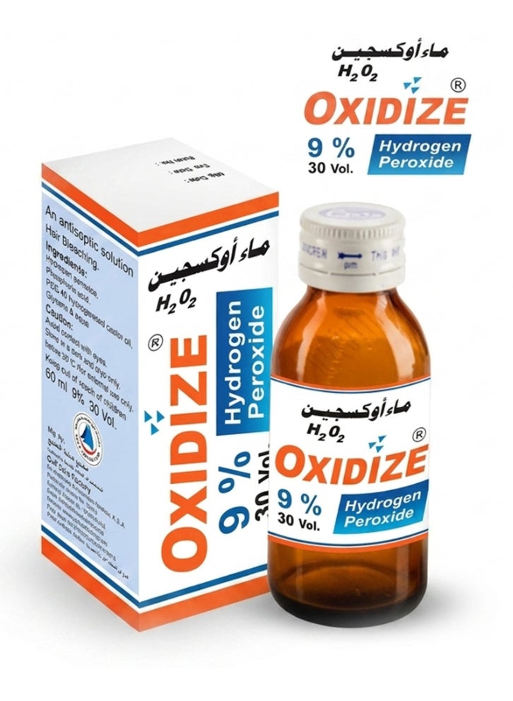 OXIDIZE Pack Of 2 Hydrogen Peroxide Oxidize 9 % 60 ml - Image 2