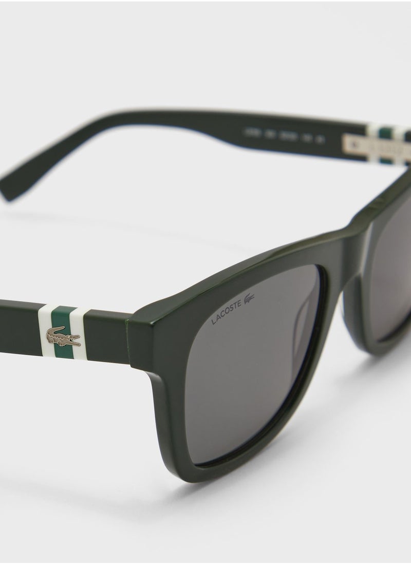 LACOSTE Modified Rectangle Sunglasses  - Image 3