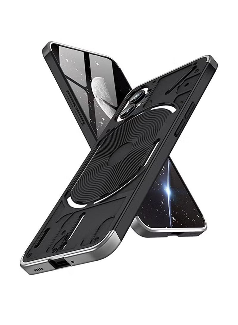 Nothing Phone 1 Case Cover Ultra-Slim PC Anti-Scratch Shockproof Protective Scratch Resistance Back Cover Accessories Protection Compatible with Nothing Phone 1 [3 in 1]  - Image 1