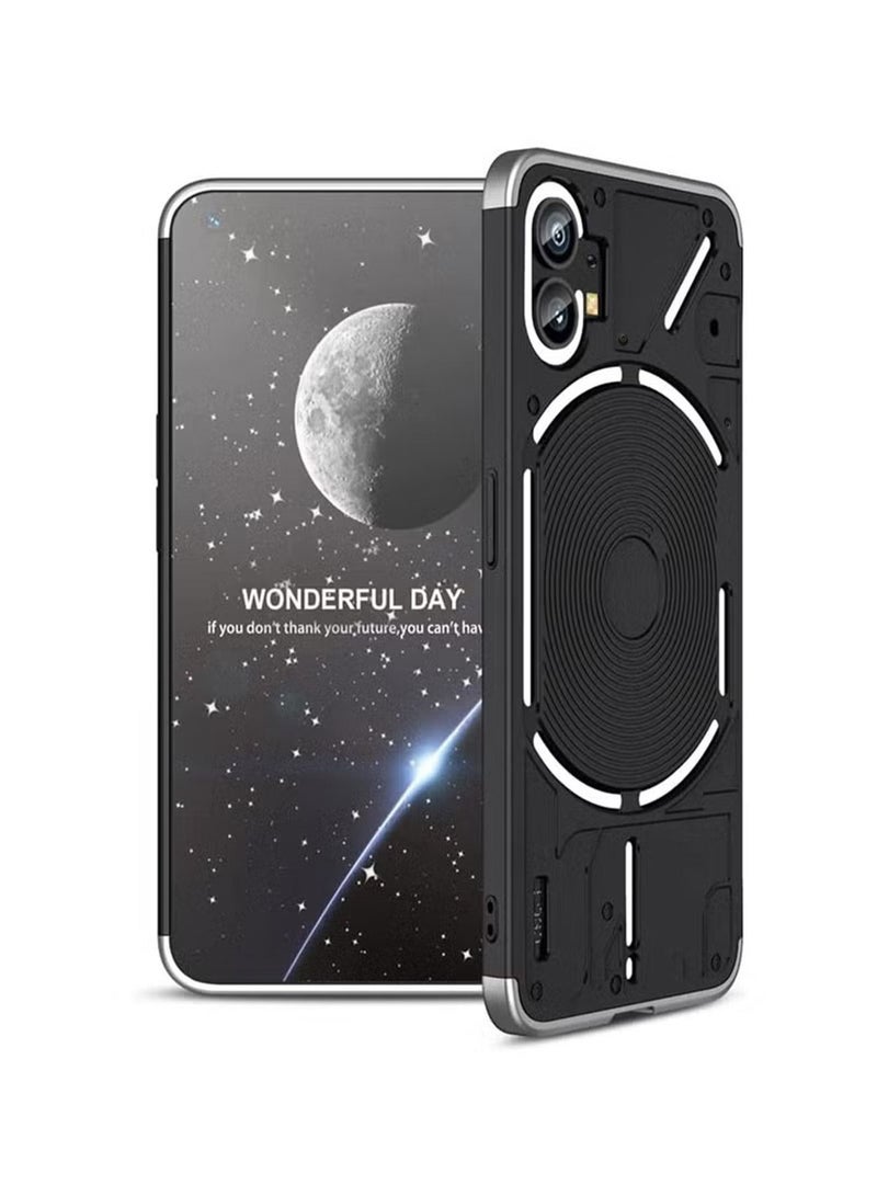 Nothing Phone 1 Case Cover Ultra-Slim PC Anti-Scratch Shockproof Protective Scratch Resistance Back Cover Accessories Protection Compatible with Nothing Phone 1 [3 in 1]  - Image 5