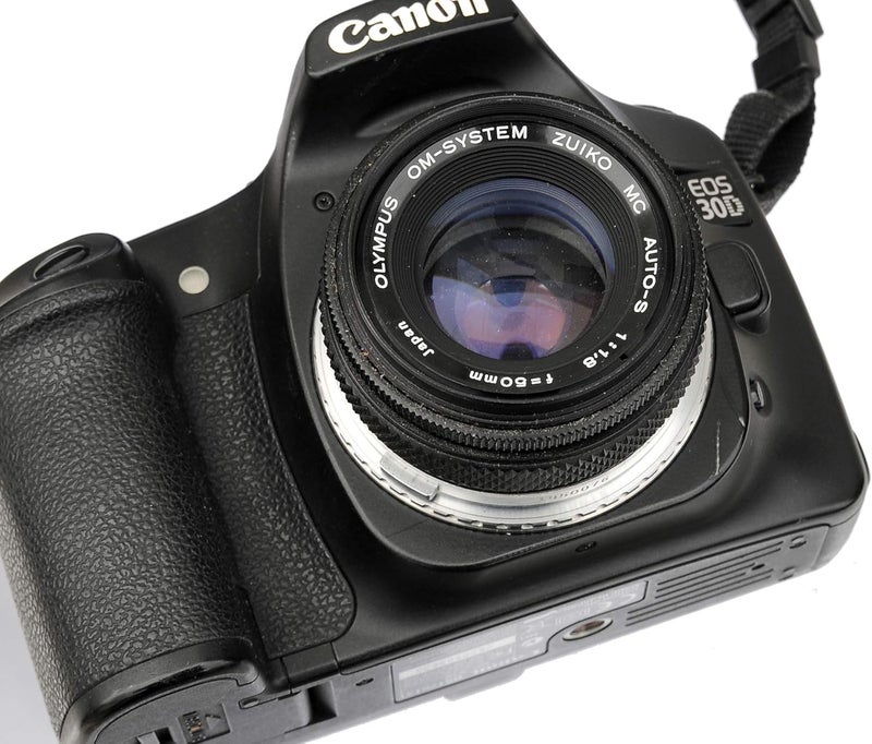 Fotasy Olympus OM Lens to Canon EF EF-S Adapter, OM EF Adapter, OM EFS, Infinity Focus, Fit Canon DSLR 6D 5D Mark IV III II 1D 7D II 7D 90D 80D 77D 70D 60D 50D 1300D 1200D 1100D 1000D 760D 750D 700D - Image 4