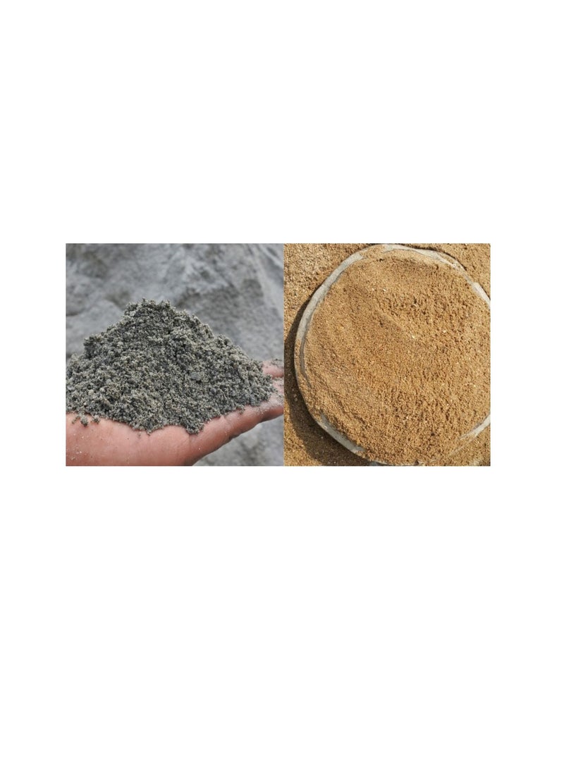 الأسمنت الرمادي والرمل الأبيض للإصلاح وأفكار DIY  - Image 3