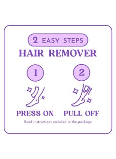 MOOM Express Wax Strips With Chamomile & Lavender, Hair Removal Kit With Finishing Oil - Wax Strips For Legs, Bikini, Face & Body, Perfect For Travel - 1 Pack Of 10 Double-Sided Strips, 20 Count  - Image 5