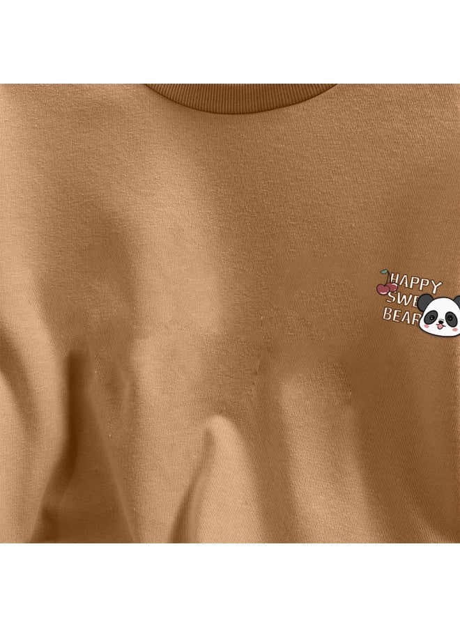 TonLion Women's Round Neck Solid Color Hoodie - Cute, Simple, Versatile, Youthful Korean Style Fashion Trend - Image 4