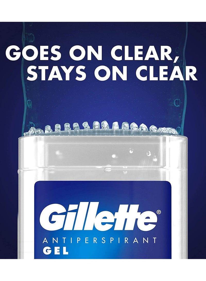 Gillette Cool Wave Clear Antiperspirant Gel 70ml (Pack of 3) - Image 3