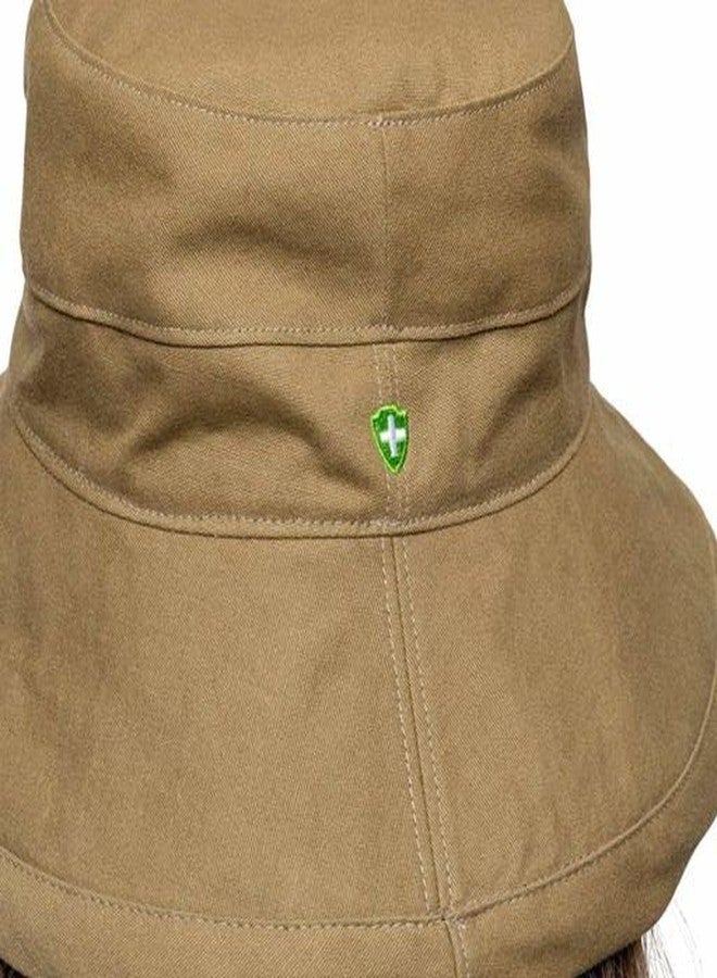 Insect Shield Women's Sun Hat, Bark, One Size Adjustable - Image 4