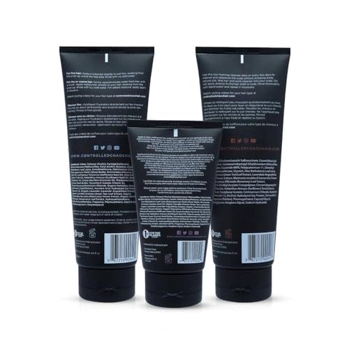 Controlled Chaos Hair Care Set for Curly Hair 3 Pack Including Shampoo Conditioner Curl Defining Cream to Control Frizz Nourish All Hair Types - Image 3