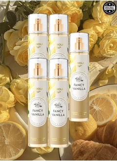 5 Pieces Fancy Vanilla Fabiola Body Mist 250ML - pzsku/ZBC26CCC8ACA288242BAFZ/45/_/1724254018/e2d6f64b-7792-4107-b8e3-ec194009072c