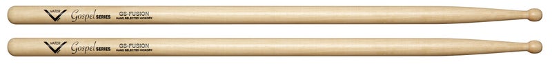 Vater Gospel Fusion Hickory Wood Tip Drum Sticks, Natural, Pair - Image 2
