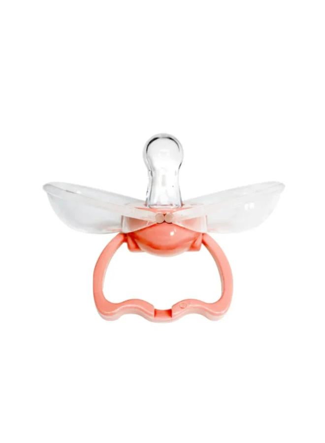 True Silicone Soother 6-12m – Pink - Image 2