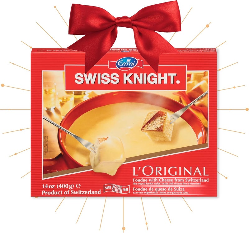 Swiss Knight Fondue - The Original Cheese Fondue from Switzerland, 14 oz - Image 1