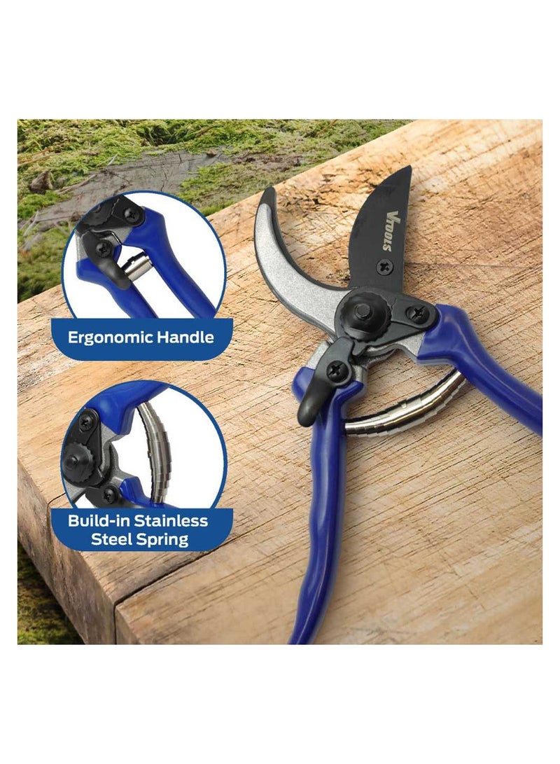 في تولز مقص تقليم للورود والنباتات والفروع  مقاس 215 مم بمقبض ناعم - Image 4