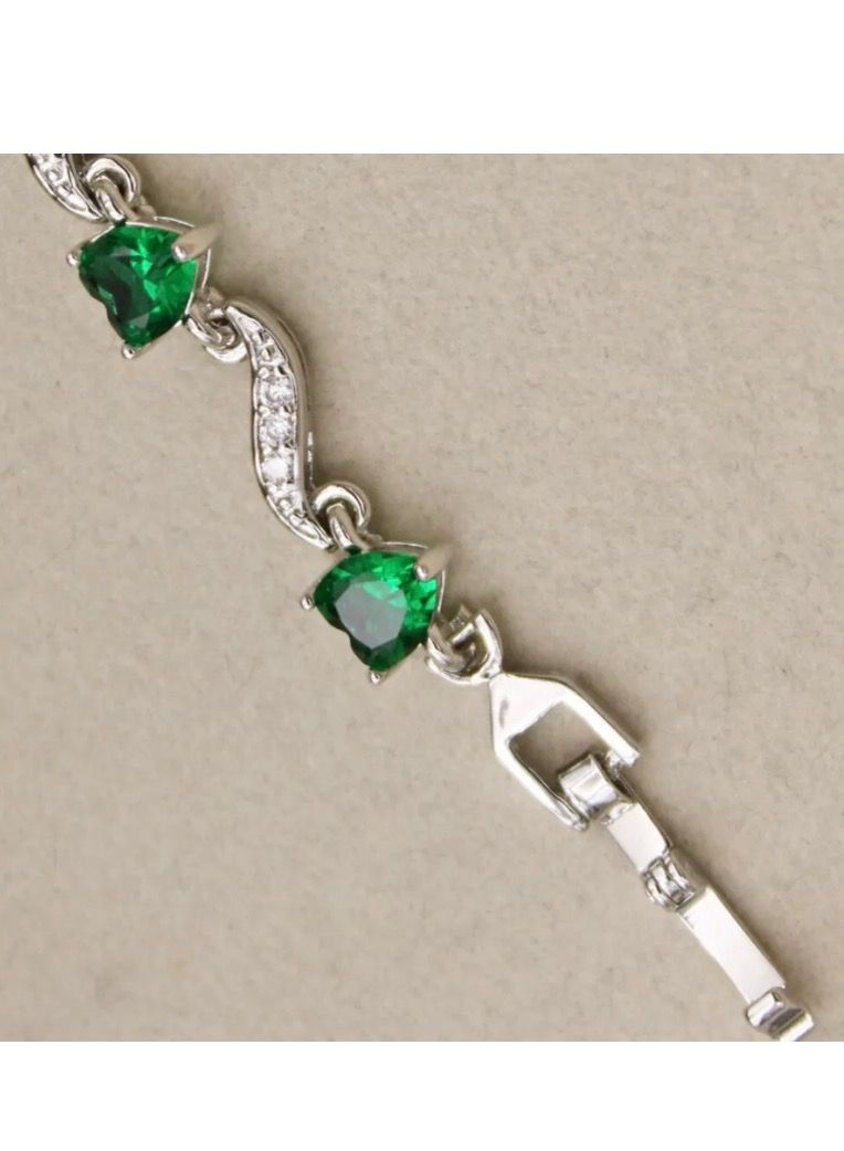 نونز أب اسوارة نسائية مطلية بالذهب الأبيض عيار 18K - Image 5