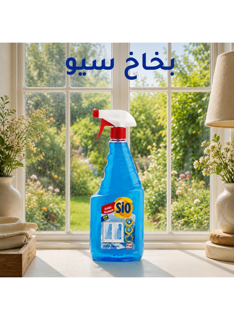 Sio Glass Cleaner – 1000 ml | Streak-Free Shiny Cleaning - Image 2